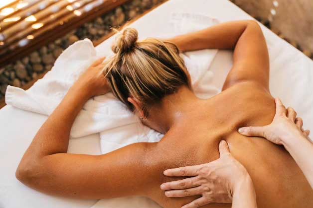 Ukážka masáže v Poprade